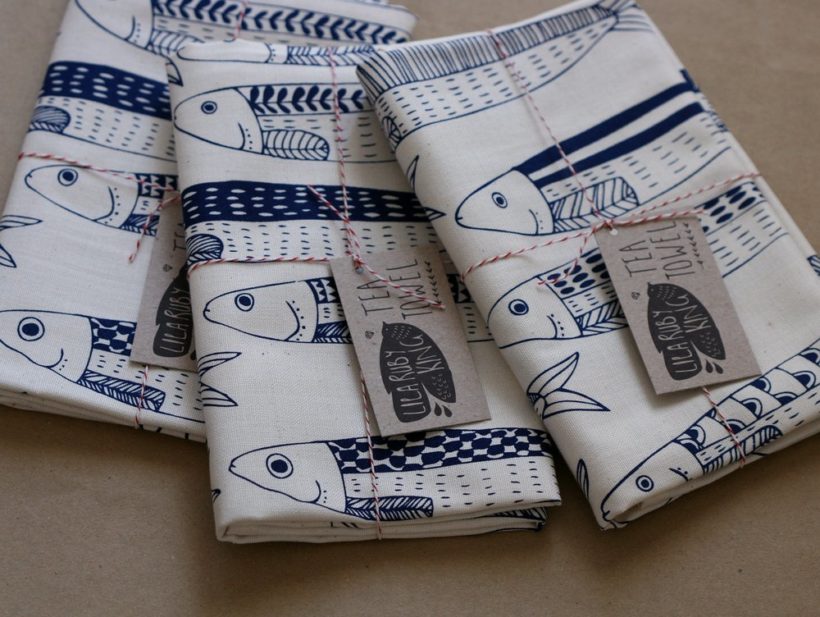 tea towel @ Trela Tinos