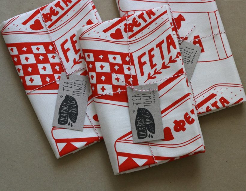 Tea towel @ Trela Tinos