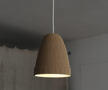 Papercuts lamp @ Trela Tinos