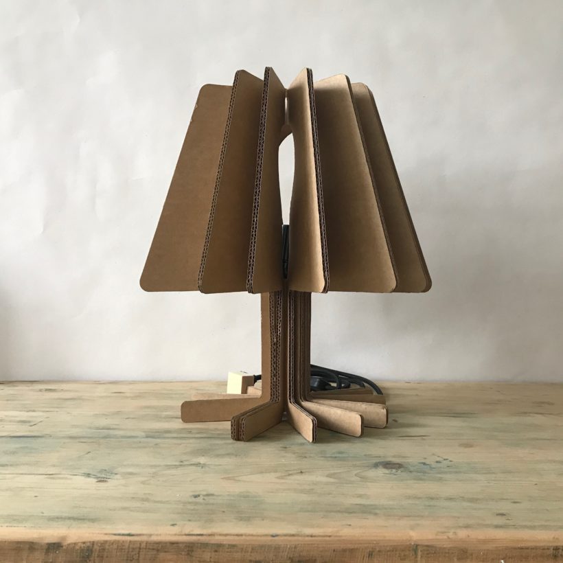 Cartonado table lamp - Trela Tinos