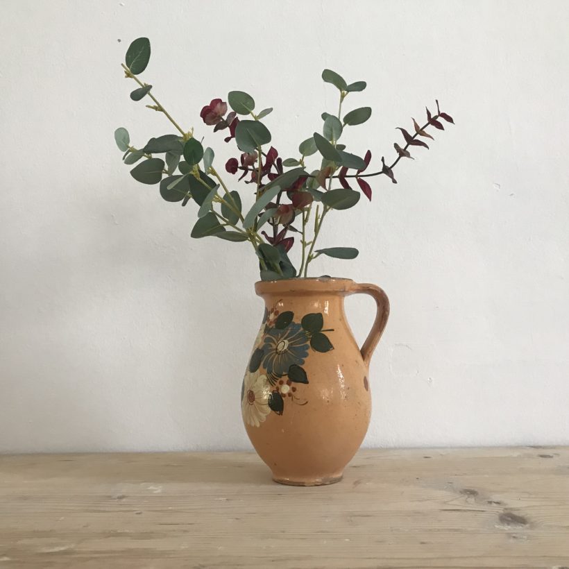 Antique Flower Pitcher - Trela Tinos