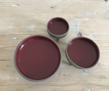 Tripod Serving Tableware - Trela Tinos