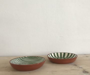 Ray Bowl Dark Green - Trela Tinos