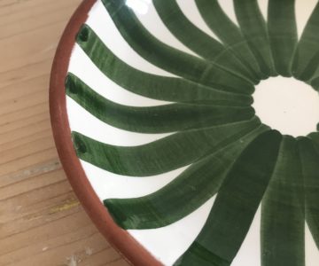 Ray Bowl Dark Green - Trela Tinos