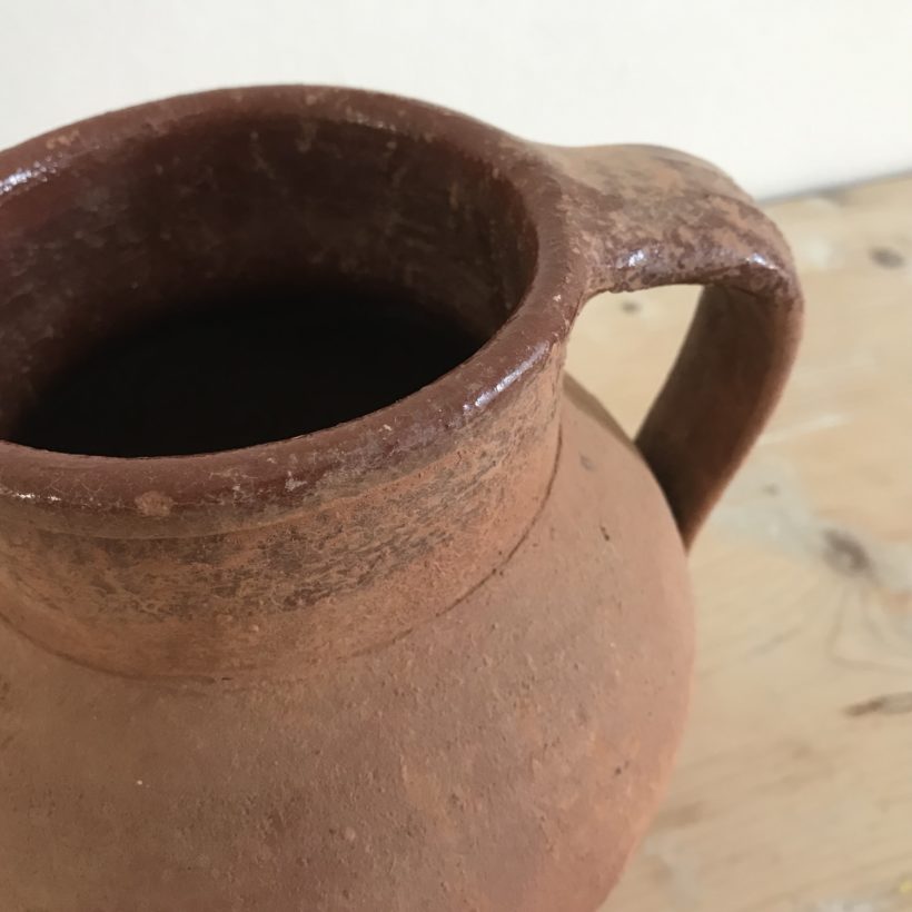 Old Terracotta Amphora - Trela Tinos