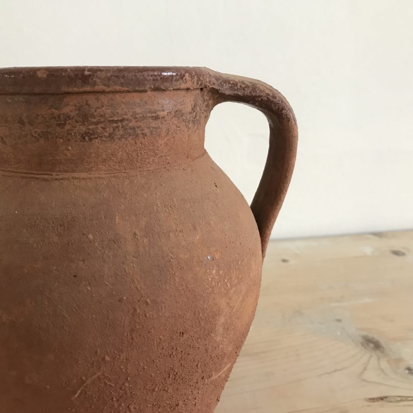 Old Terracotta Amphora - Trela Tinos