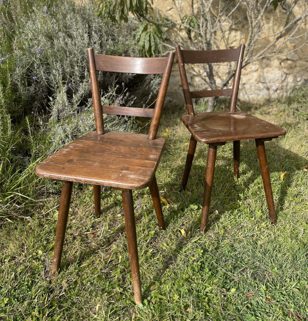 Chaise Ancienne Bois Sculptnull